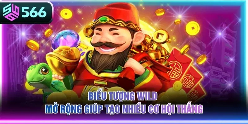 Biểu tượng Wild mở rộng giúp tạo nhiều cơ hội thắng
